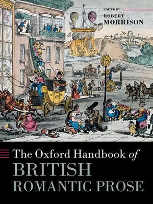 cover image of The Oxford Handbook of British Romantic Prose